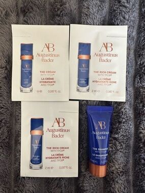 Augustinus Bader The Rich Cream & Shampoo Sample Set - Blue